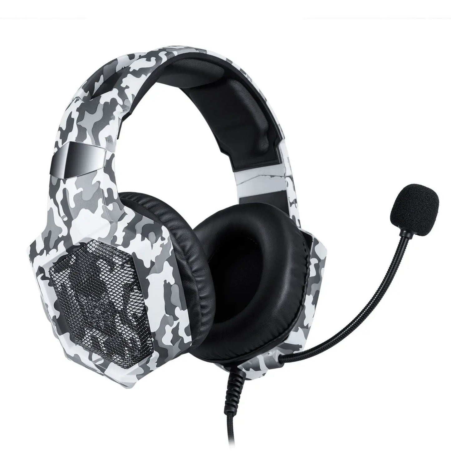 K8 camouflage headphones null