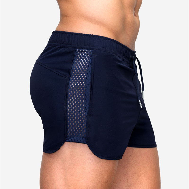 European And American Fitness Surfing Sprint Sports Shorts Men null