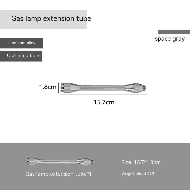 Gas Lamp Outdoor Camping Lighting Candlestick Candle Light null