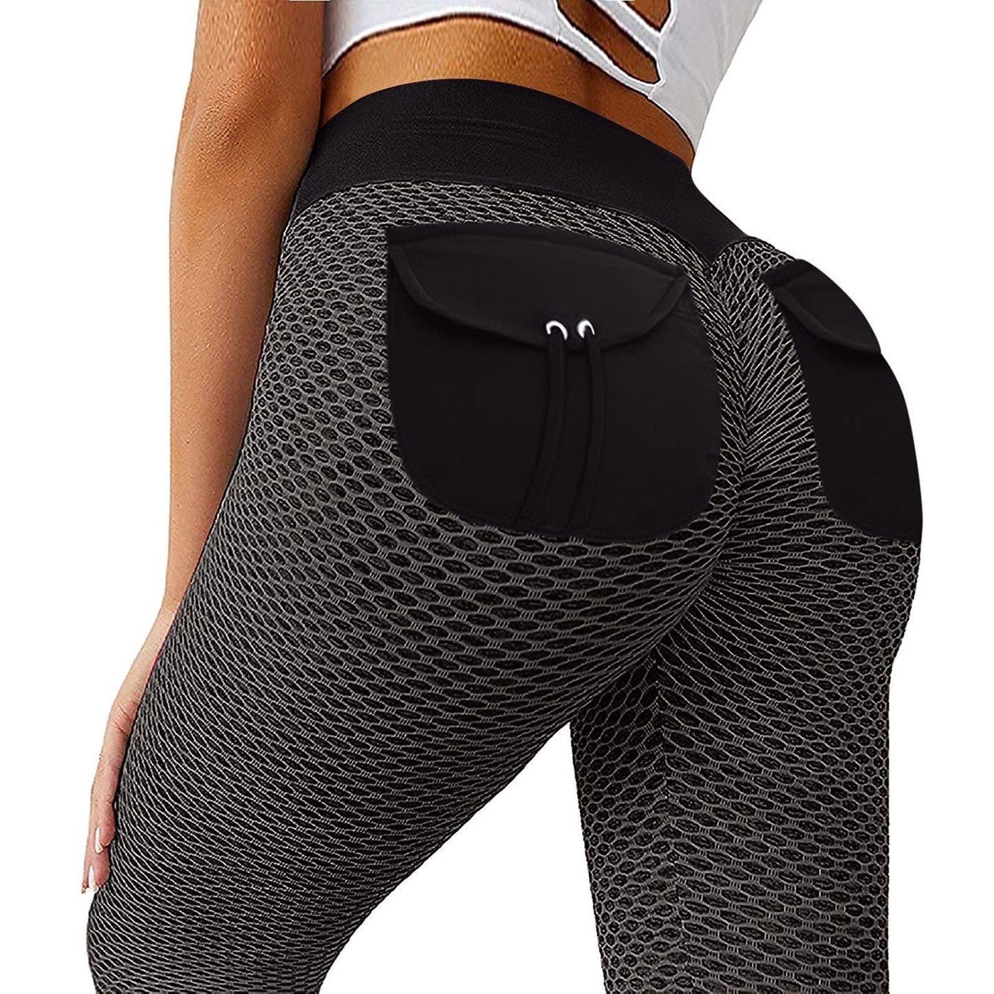 Hiplifting Sports Leggings Peach Hips European And American Fitness Pants null