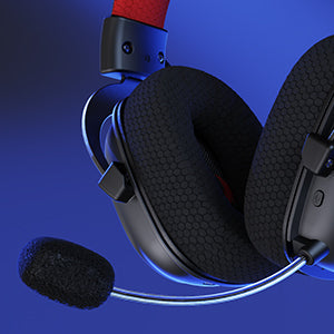 Redragon H510 PRO Zeus-X RGB Wireless Gaming Headset 7.1 Surround Sound 53MM Audio Drivers  Multi Platforms Headphone