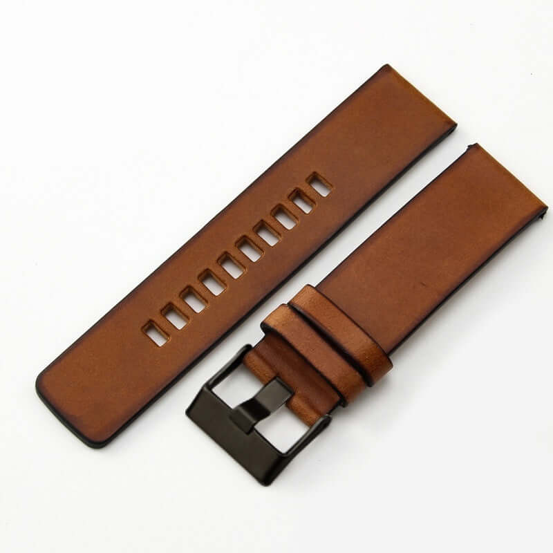 Retro Leather Watch Band Men