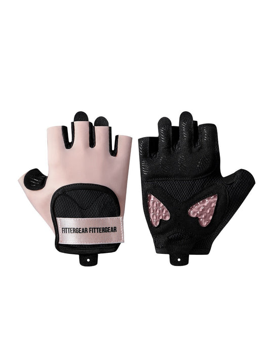 Sports And Fitness Gloves With Breathable Half Fingers null