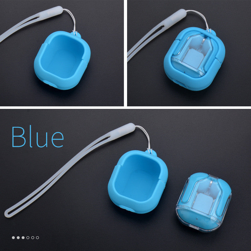 New Mini Transparent Wireless Bluetooth Headset Digital Display ENC Noise Reduction True Wireless Sports Music null