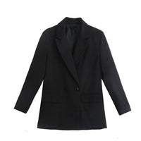 Womens Tailored Double Breasted Blazer