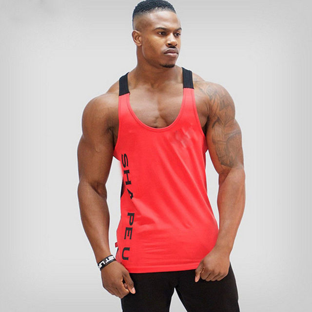 Sports Running T-shirt Men Gym Fitness Tops Tee Shirt String null