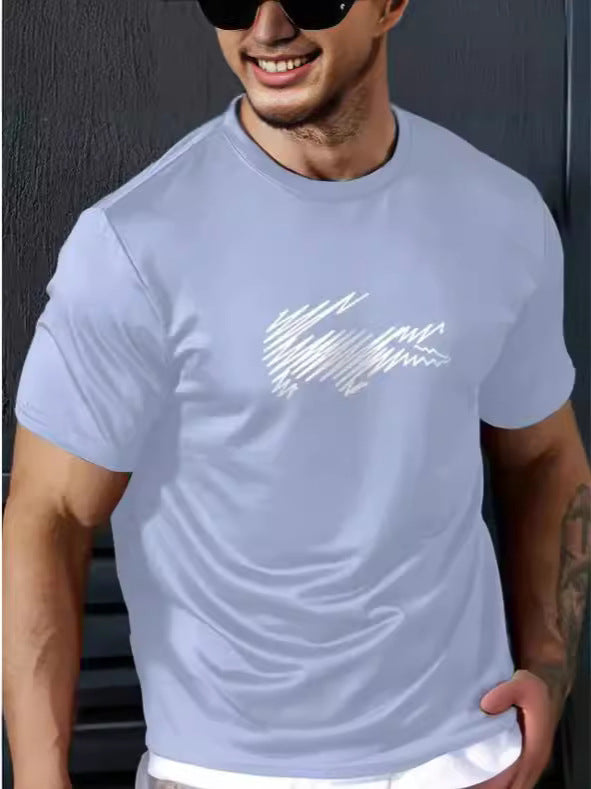 Men's Casual T-shirt 3d Printed Short Sleeve Shirt