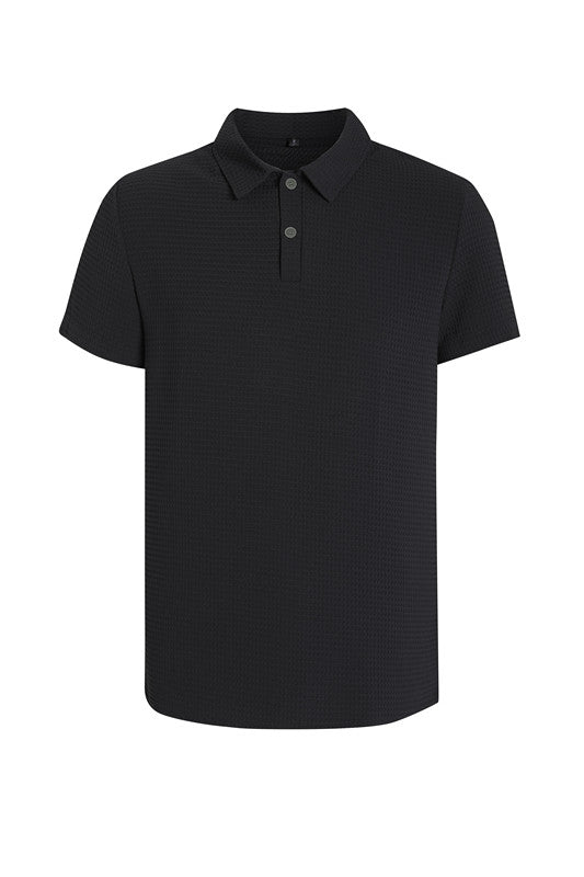 Men's Polo Shirt, Summer Breathable Lapel Short-sleeved Casual And Versatile T-shirt