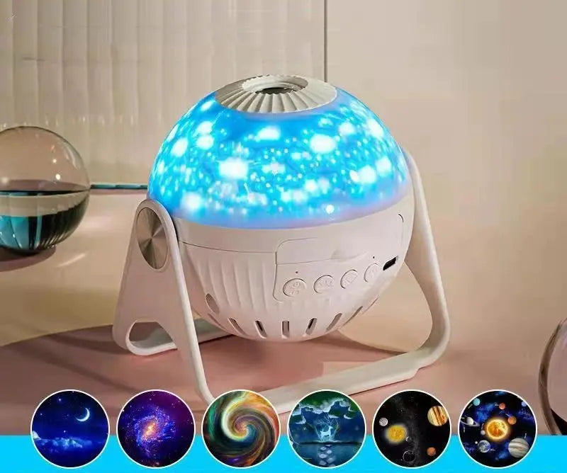 Galaxy Projector Starry Sky Projection Bedroom Bedside Decoration Night Light null