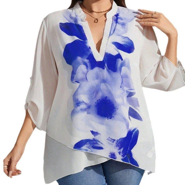 Women's Clothing Loose Shirt Elegant Fashion Design null