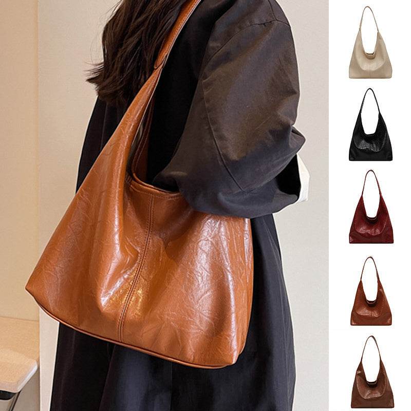 2pcs Composite Bag Fashion Shoulder Bag With Clutch Bag Casual Commuting Large Capacity Hobo Tote Bags Women - Update Avenue 