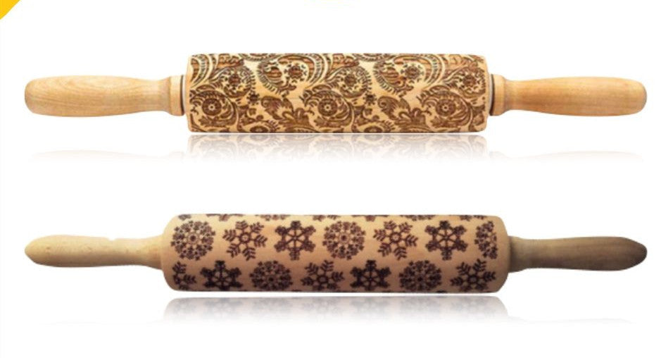 Rolling Pin Christmas Embossing null