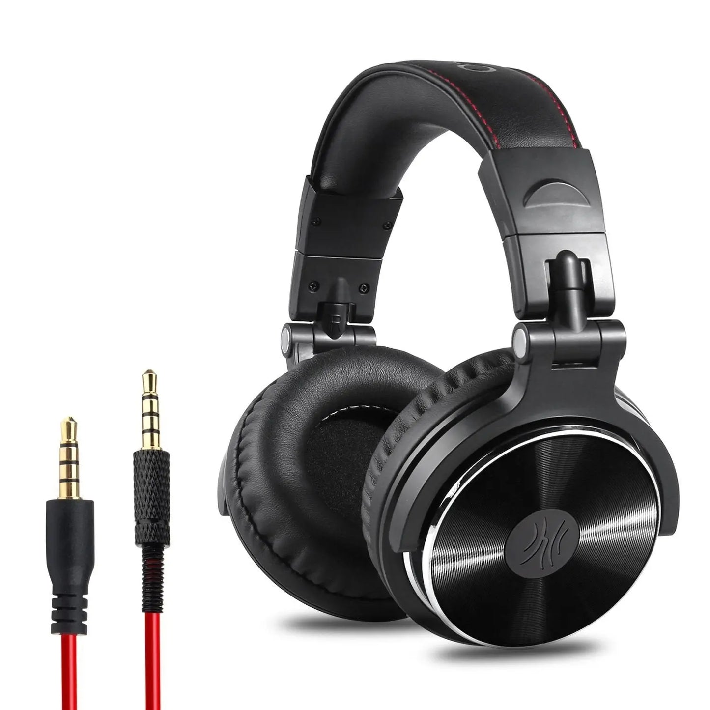 Stereo headphones with mic null