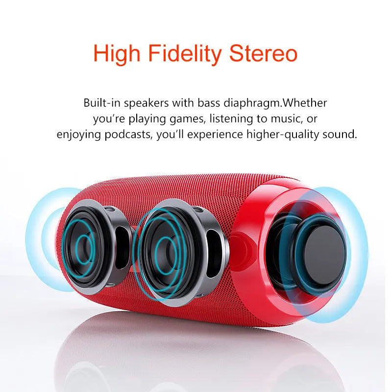 Portable portable multifunctional bluetooth speaker null