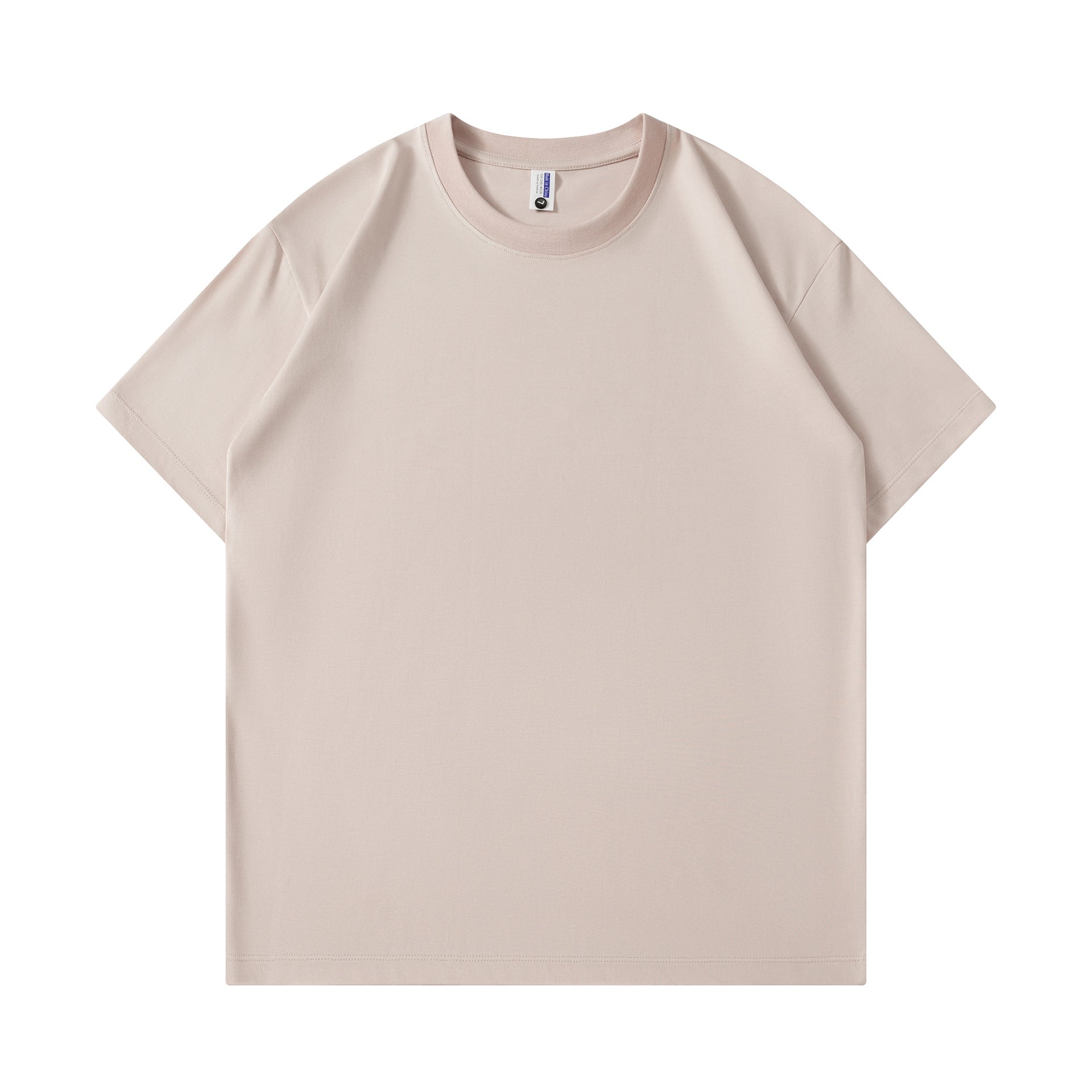 Cotton Trendy Short Sleeve Men And Women Same Type T-shirt