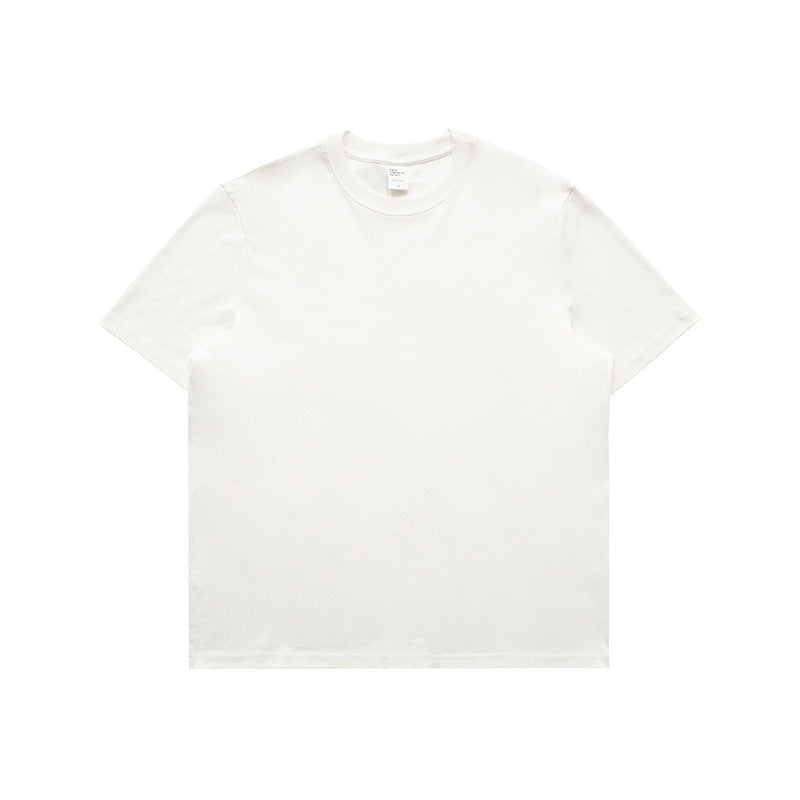 Light Luxury Long-staple Cotton Solid Color T-shirt