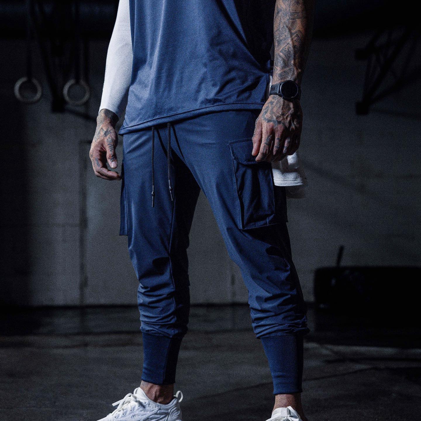 Men's Sports And Leisure Pants Fitness New Thin Design null