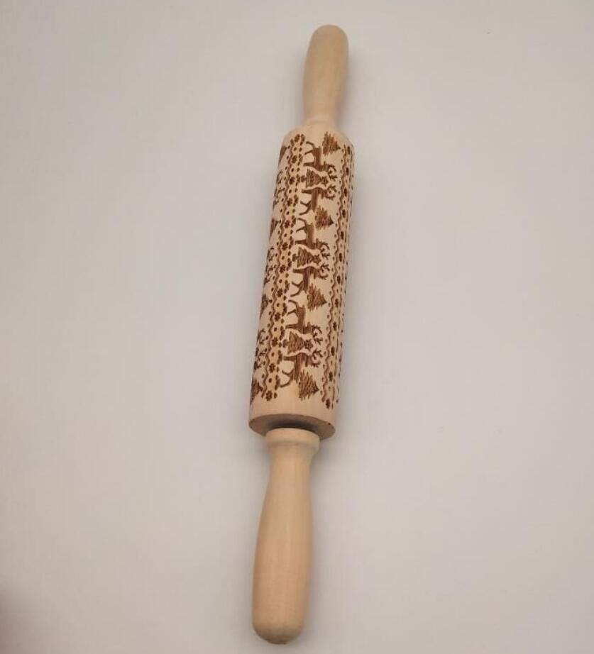 Rolling Pin Christmas Embossing null