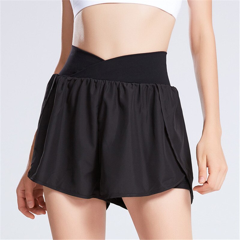 Gym shorts women loose summer quick-drying null