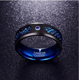 Celtic Dragon Tungsten Carbide Rings