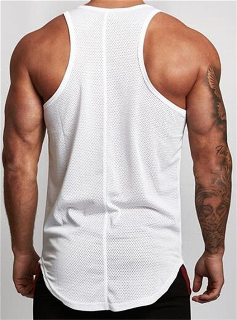 gym clothes tank top sportswear vest men null