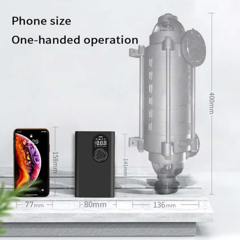 Portable Vehicle-mounted Multifunctional Tire Pump