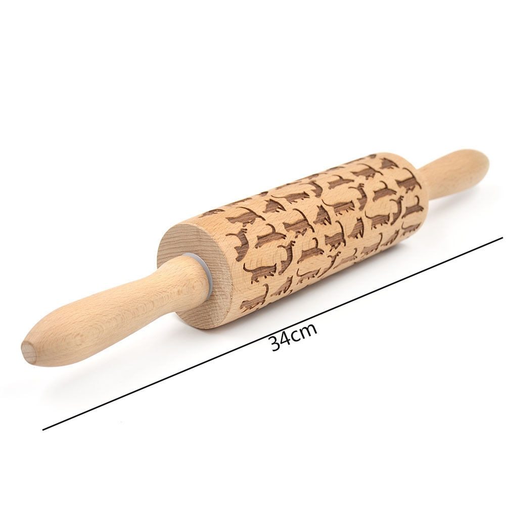 Rolling Pin Christmas Embossing null