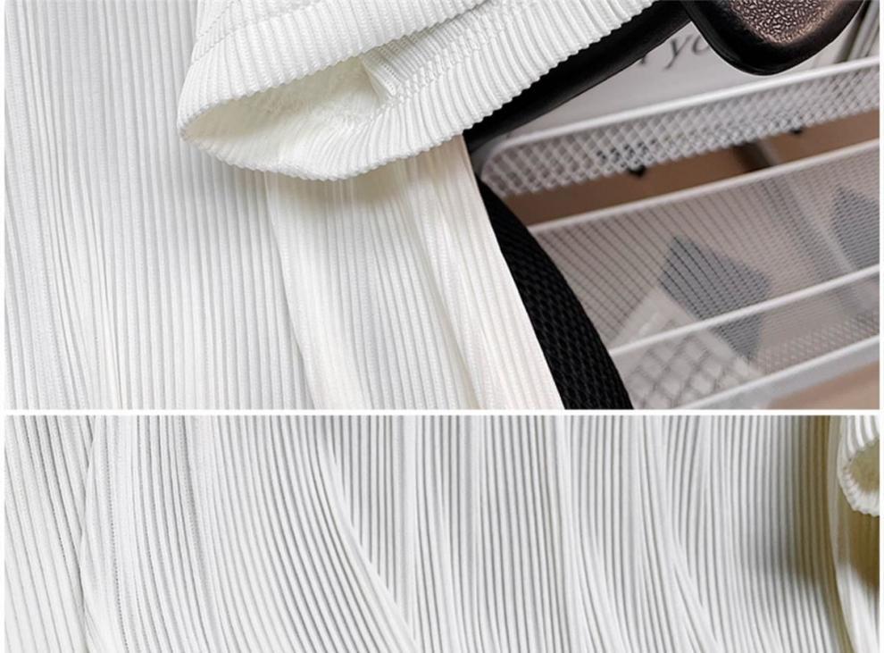 Summer Casual Ice Silk Men's T-shirt Short Sleeve