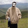 New Men's Loose Cotton-padded Lamb Wool Jacket