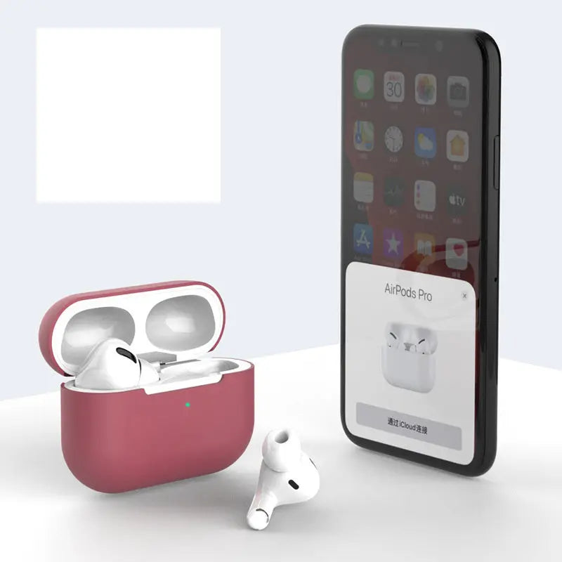 Compatible With Apple, AirPods Pro Silicone Protector null