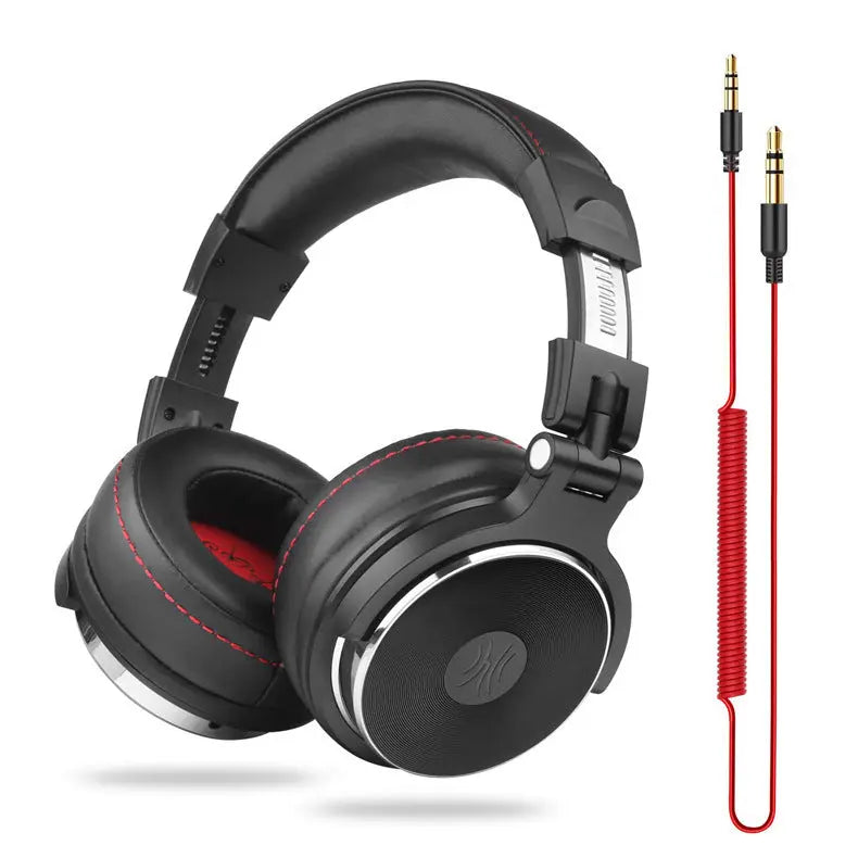 Stereo headphones with mic null