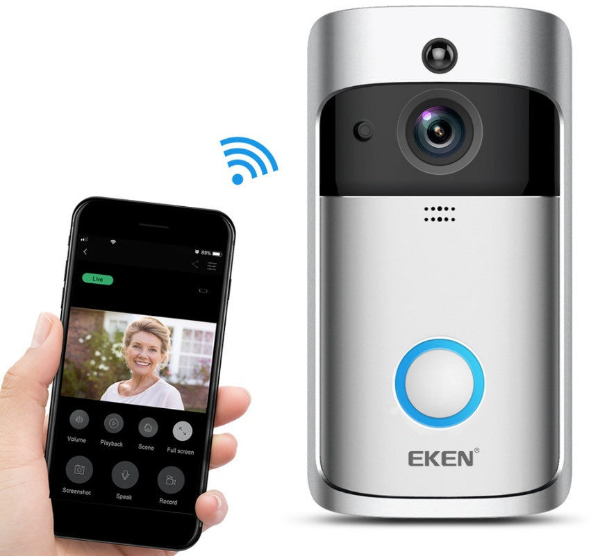 Video Doorbell Smart Wireless WiFi Security Door Bell null