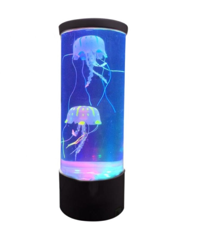 LED Jellyfish Aquarium Lamp Night Light USB Powered null