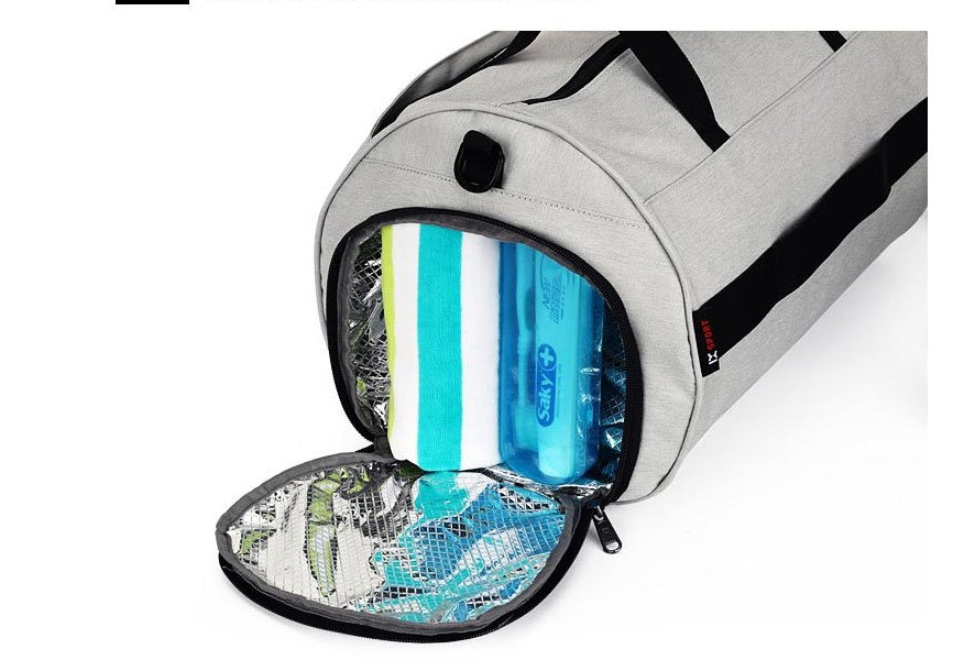 Gym Bag With Shoe Compartment null