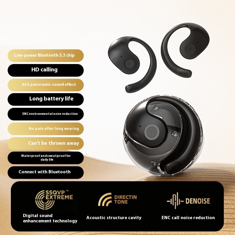 AI Translation Small Coconut Ball Wireless Bluetooth Headset Ear-mounted Headset null