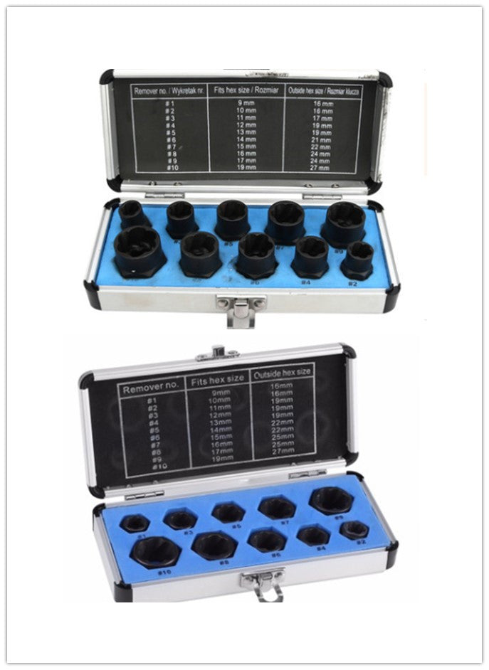 Non-Slip Broken Nut Bolt Extractor Sleeve