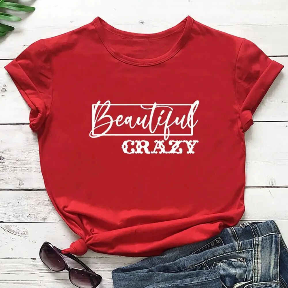 Fashion And Beautiful Printed Female T-shirt