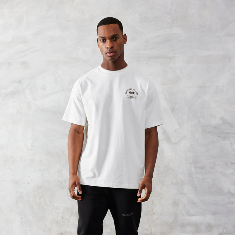 Muscle Workout Brothers Sports T-shirt Short Sleeve