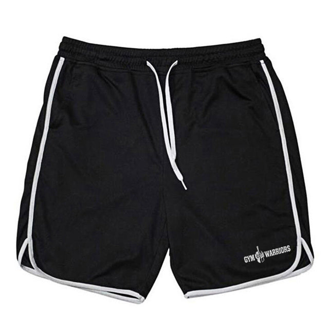 Summer Brand Mesh Quick Dry Fitness Shorts Men Gym Knee null