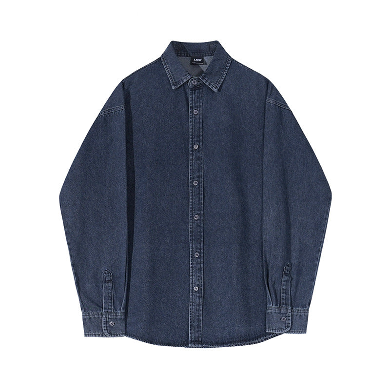 Loose Casual Top Korean Version Denim Shirt Jacket