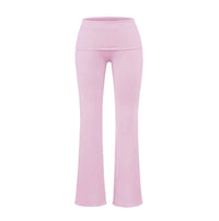 Low-rise Flared Jeans With A Turned-up Hem For A Slimming Look, Womens
