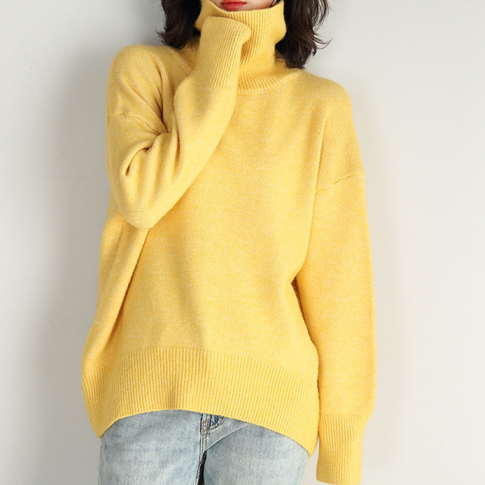 European And American Autumn And Winter Loose Knitwear All-match Classic Sweater null