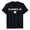 Elbowa Up Canada Printed Loose Short Sleeve Sports Breathable