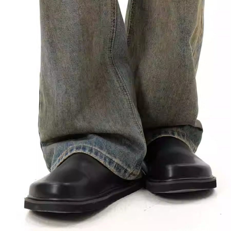 Slip-on Outerwear Big Head Boken Slippers