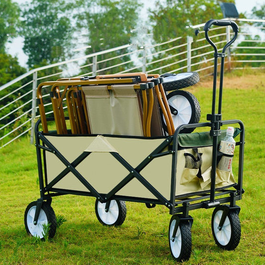 Outdoor Picnic Camping Folding Gathering Trolley null