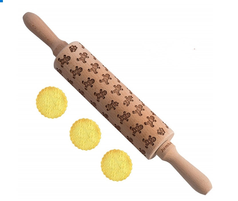 Rolling Pin Christmas Embossing null