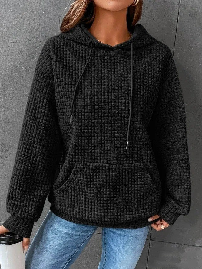 Women's Loose Casual Solid Color Long-sleeved Sweater null