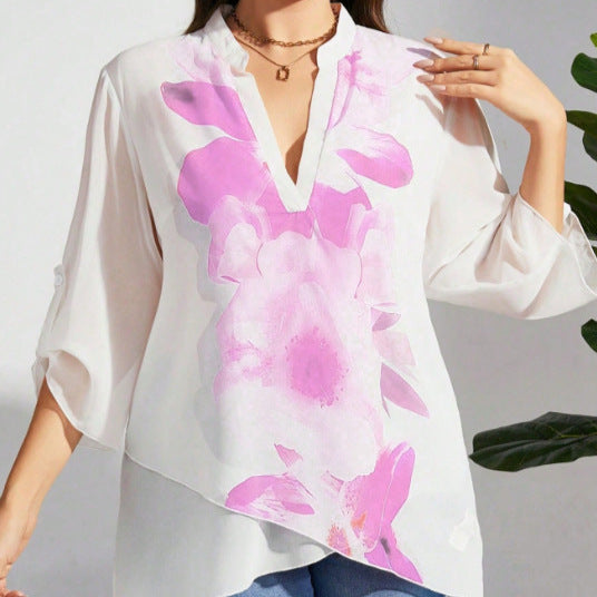 Women's Clothing Loose Shirt Elegant Fashion Design null