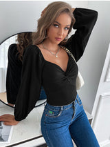 European And American Sexy Slim-fitting Bodysuit High-waisted Slimming Versatile Comfortable Autumn Winter Tapered Pants