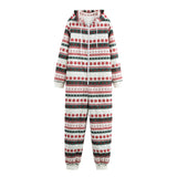 French Style Commute Style Warm And Comfortable Classic Christmas Printed Loose Bodysuit Cotton-padded Jacket